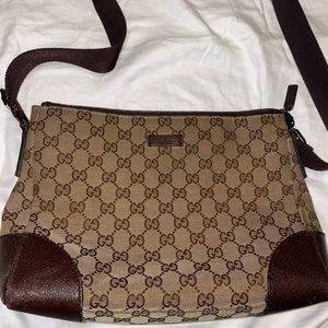 Gucci canvas crossbody